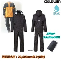 【在庫限り】GSM22902 Gベクター3 コンパクトレインスーツ ブラック(K)◆全6色◆
