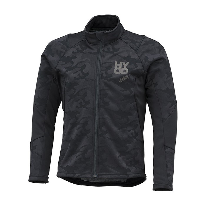 HRI511 WIND BLOCK INNER JAC BLACK CAMO｜上半身インナーウェア 