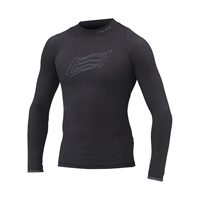 HRU701 HYOD BOOST CROSS-MESH UNDER SHIRTS BLACK/GREY