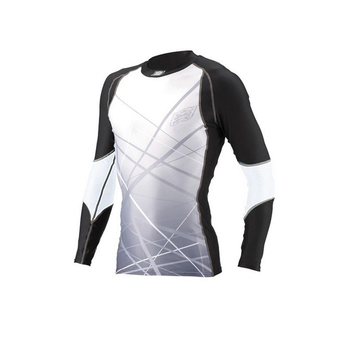 HRU001SP BOOST UNDER SHIRTS〔SPLASH〕 BLACK/WHITE｜上半身インナー