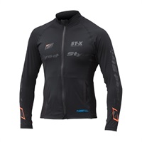 STU120C UNiON COOL iD RASH GUARD BLACK
