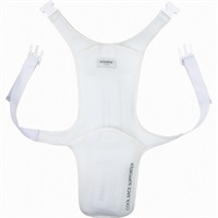 AK-081 クールバックサポーター W 【White】