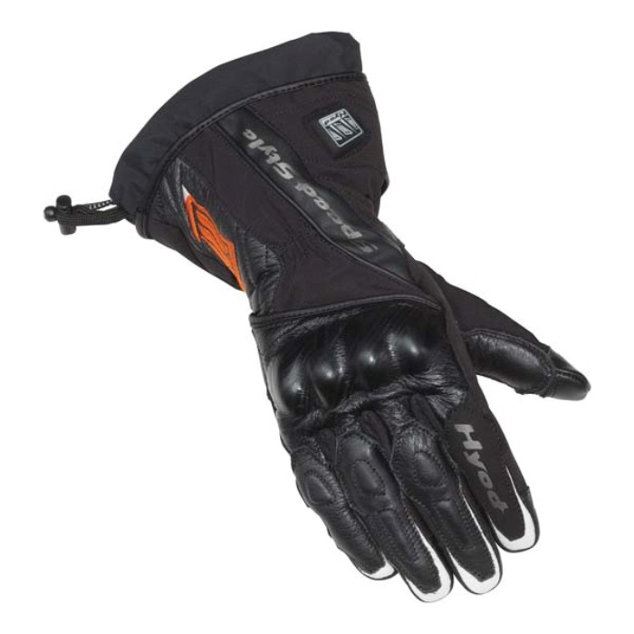 HHG501 ST-X HEATING RIDE GLOVES ブラック/ホワイト｜電熱グローブ 