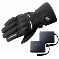 EK-2175 プロテクトエレクトリックヒートグローブ セット 【Black】