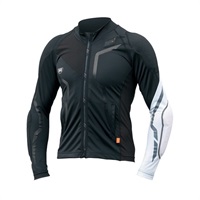 STU108D D3O AIR PROTECT RASH GUARD BLACK/WHITE｜上半身プロテクター