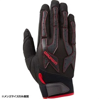 【在庫限り】【アウトレット】 GSM16613 スーパーフィットグローブ ブラック×レッド(KR)