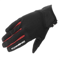 GK-1683 ライドメッシュグローブ アレシア 【Black Red】