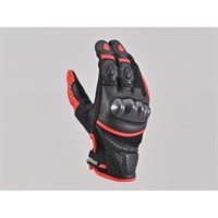 HBG-053 スポーツメッシュグローブ ブラック/レッド