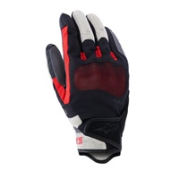 MOGRESS AIRFLOW GLOVE 1627 BLACK FLAME RED ECRU