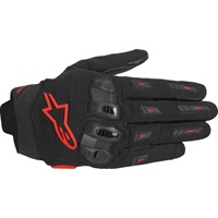SP X 5 AIR GLOVE メッシュグローブ 1030 BLACK RED FLUO