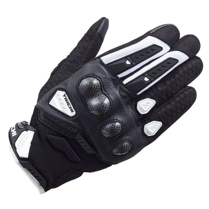RST444 ベロシティ メッシュグローブ BLACK/WHITE｜メッシュ