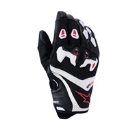 SP-R PRO GLOVE 1304 BLACK WHITE BRIGHT RED