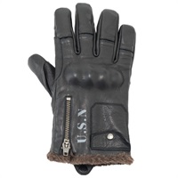 HTVG-2515W G-1 TYPE PROTECTION LEATHER GLOVE ウィンターグローブ BLACK