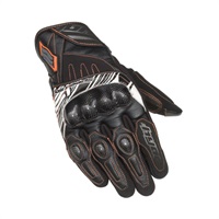 HSG517S ST-X CORE WINTER GLOVES ブラック/ホワイト オレンジステッチ