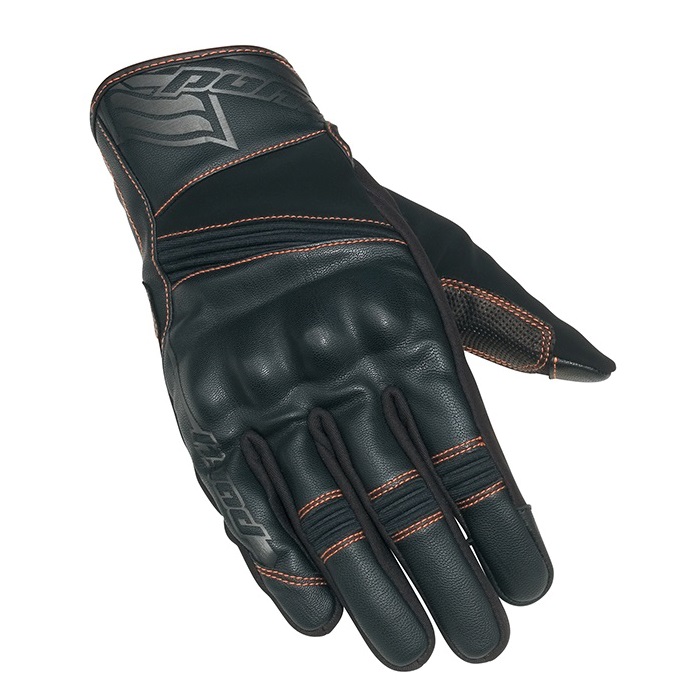 HSG518N ST-X RIDE WINTER GLOVES ブラック/オレンジステッチ