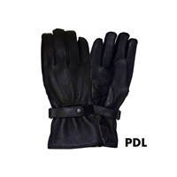 (ロング / 鹿革) PDL 3シーズン レザーグローブ ブラック