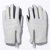 3358 ROX GLOVE レザーグローブ グレー