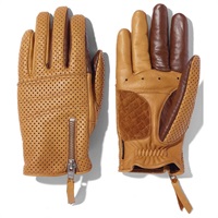 3359 ROX GLOVE - PL レザーパンチンググローブ ブラウン