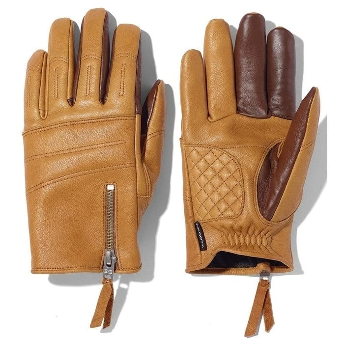 3358 ROX GLOVE レザーパンチンググローブ ブラウン｜レザーグローブ