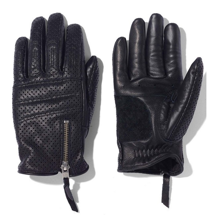 未使用 GLADHAND モノグラム レザーグローブ ブラックL 箱付き 3359 ROX GLOVE - PL レザーパンチンググローブ ブラック｜レザー