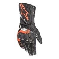SP-8 v3 LEATHER GLOVE レザーグローブ 1030 BLACK RED FLUO