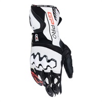 GP PRO R4 GLOVES 12 BLACK WHITE