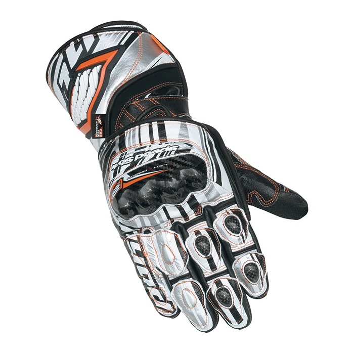 HYOD DYNAMIC D3O レーシンググローブ HRG204DL HRG204DL DYNAMIC D3O RACING GLOVES(Fast-Hide) SILVER｜レーシング