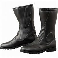 K520サイドジッパーワイドブーツ 【Black】