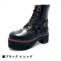 超厚底ファルコンOD35 ブラック×レッド