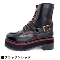 超厚底ファルコンOD35 ブラック×レッド