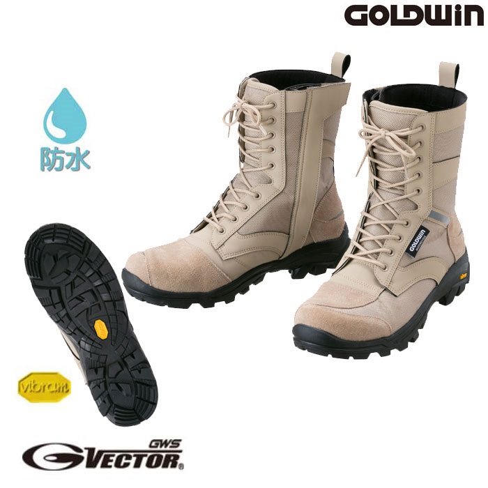 GOLDWIN GSM1055 GベクターX-OVER ブーツ　ブラック26cm 在庫限り】GSM1055 GベクターX‐OVERブーツ 防水/透湿/防風/防水ブーツ
