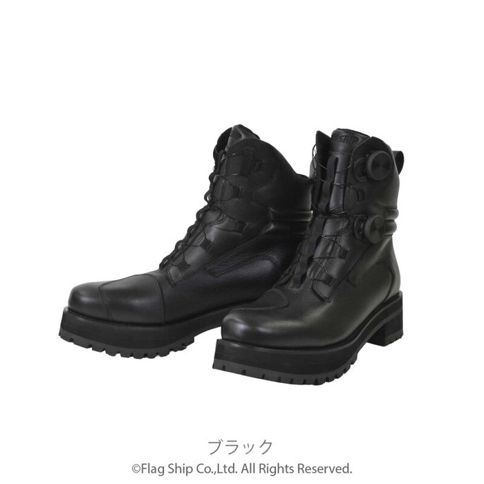 ハイステップレザーブーツ ブラック｜ブーツ｜の通販なら、オートバイ