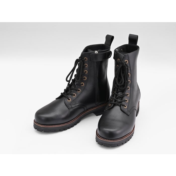 HBS-007 ミドルブーツ ブラック｜ブーツ｜の通販なら、オートバイ用品