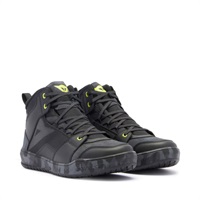 SUBURB D-WP SHOES 49J-BLACK/CAMO/ACID YELLOW