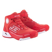 【在庫限り】 MM93 CR-X DRYSTAR RIDING SHOES ライディングシューズ 3012 BRIGHT RED WHITE