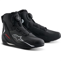 FASTER-4 BOA SHOES ASIA ライディングシューズ 123 BLACK WHITE RED