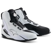 FASTER-4 BOA SHOES ASIA ライディングシューズ 21 WHITE BLACK