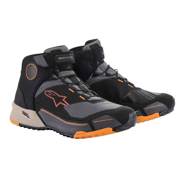 CR-X DS RIDING SHOES ライディングシューズ 1284 BLACK LIGHT BROWN
