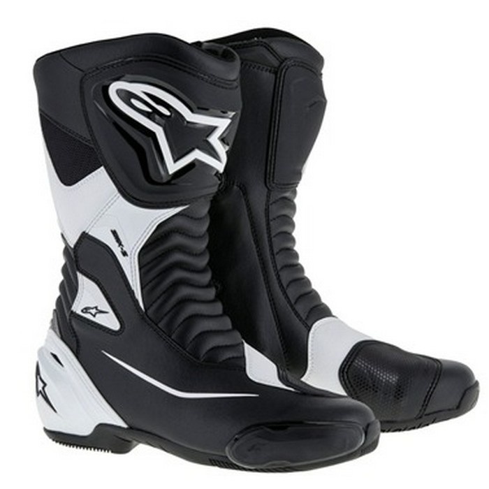 SHOT XII バイクブーツ ブラック/ホワイト SMX S BOOTS スポーツツーリングブーツ 12 BLACK WHITE