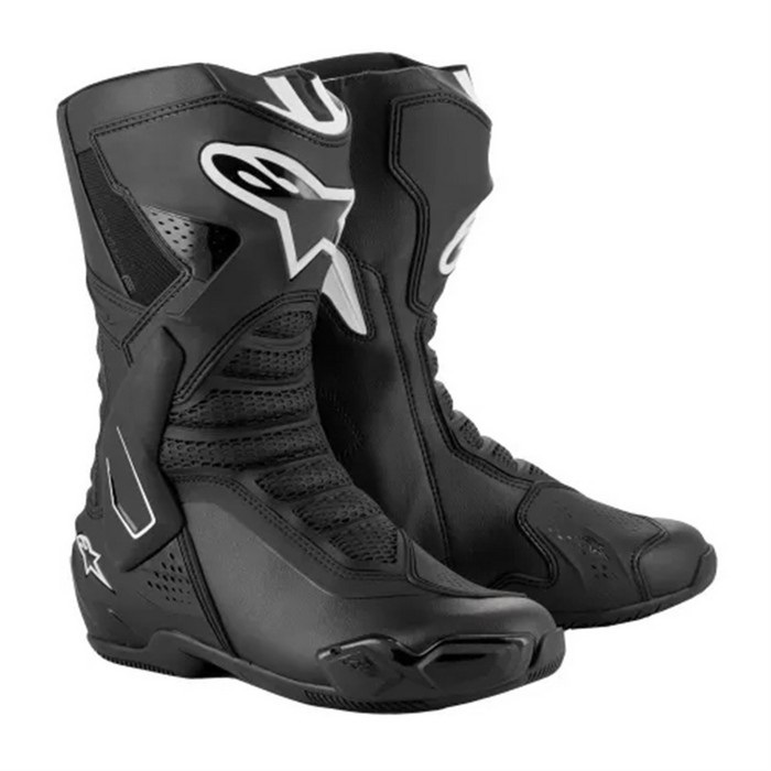 SMX-6 v3 BOOTS レーシングブーツ 12 BLACK WHITE｜レーシングブーツ