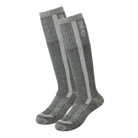 AK-358 メリノウールウォームソックス ロング 【Dark Grey】