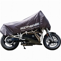 AK-130 コンパクトモーターサイクルハーフカバー 【Black】