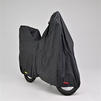 ブラックカバー ウォーターレジスタント ライト 車種専用 CT125 BOX専用 耐水・耐候:20,000mm