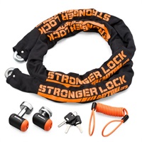 ストロンガーロックセット チェーンロック2.0+コンパクトディスクロック