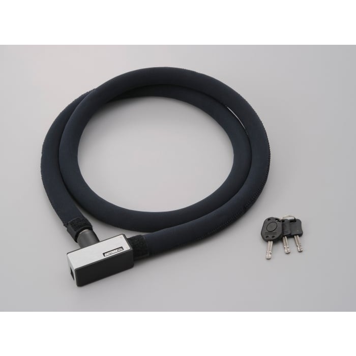 ストロンガースチールリンクロック キーロックタイプ 1800mm(シルバー)