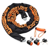 ストロンガーロックセット Ф8チェーンロック2.0+コンパクトディスクロック