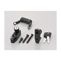 ヘルメットホルダー マスターシリンダークランプタイプ (ミラーホルダー無し) ブラック