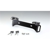 ヘルメットロック ナンバーツイン フック付 ブラック 汎用