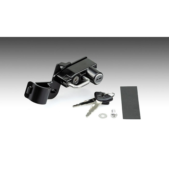 ヘルメットロック ブラック メグロS1/W230 24y-｜ヘルメットホルダー