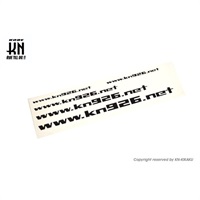 WWWKN926ステッカー【黒】